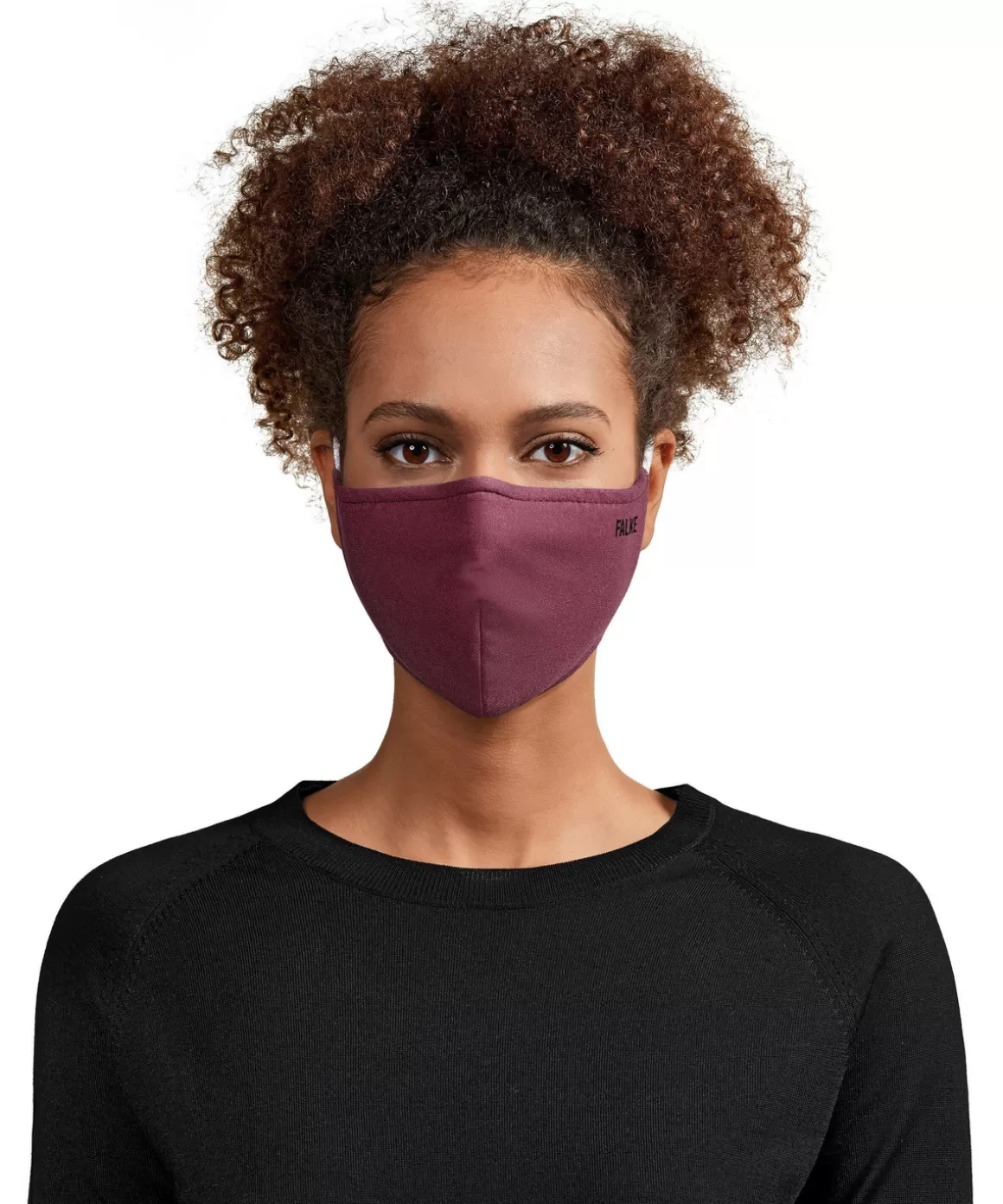 FALKE Kleding Accessoires>1-Pack Unisex Mondneusmasker Bordeaux-8054