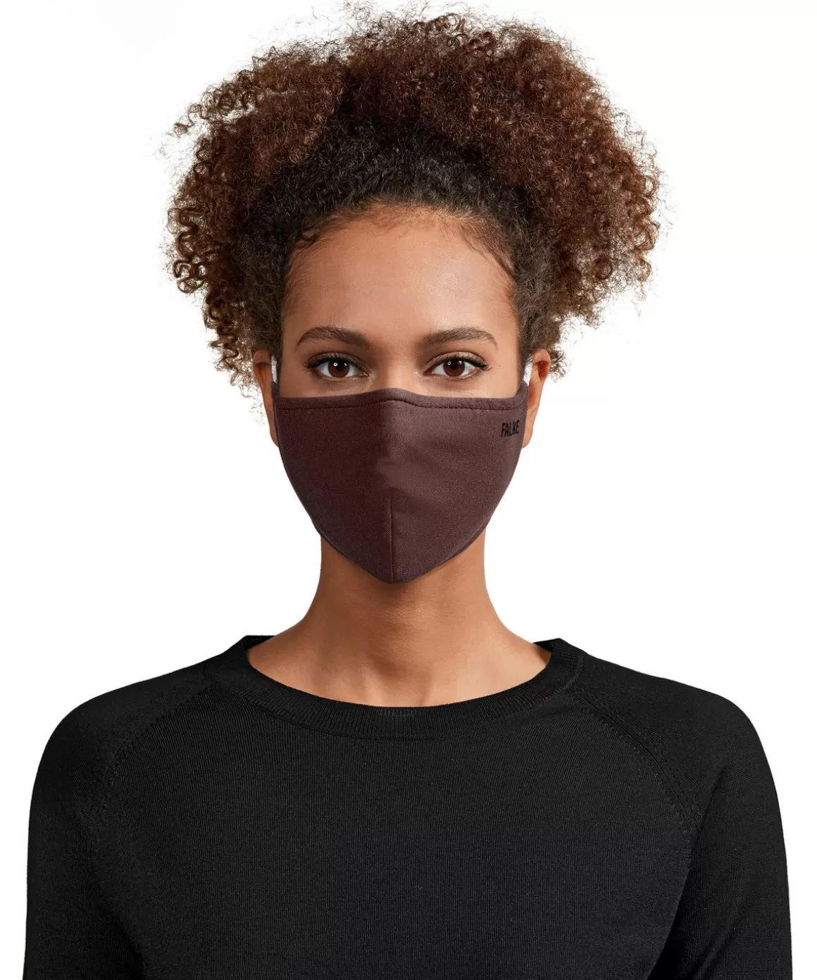 FALKE Kleding Accessoires>1-Pack Unisex Mondneusmasker Brown-5310