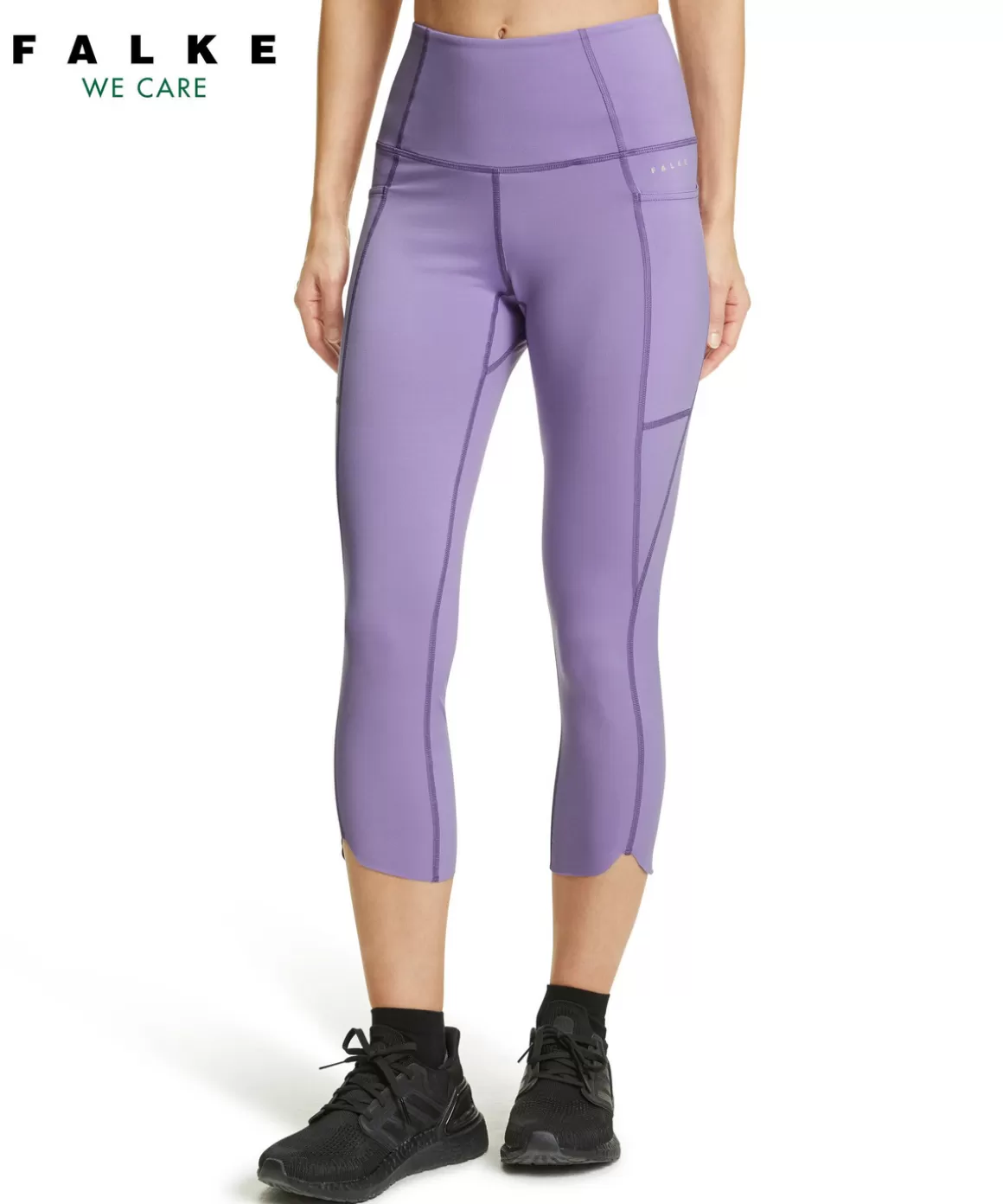 FALKE Broeken>Core Sports Tights 7/8 Dames 3/4 Tights Lavender-8235