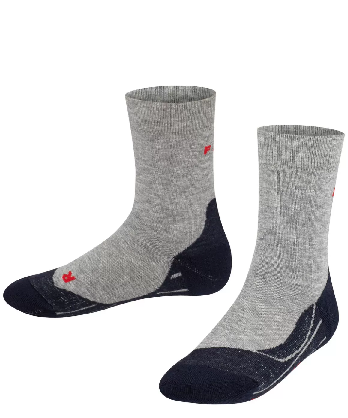 FALKE Hardlopen & Wandelen Sokken>Ru4 Kinderen Running Sokken Lightgrey-3406